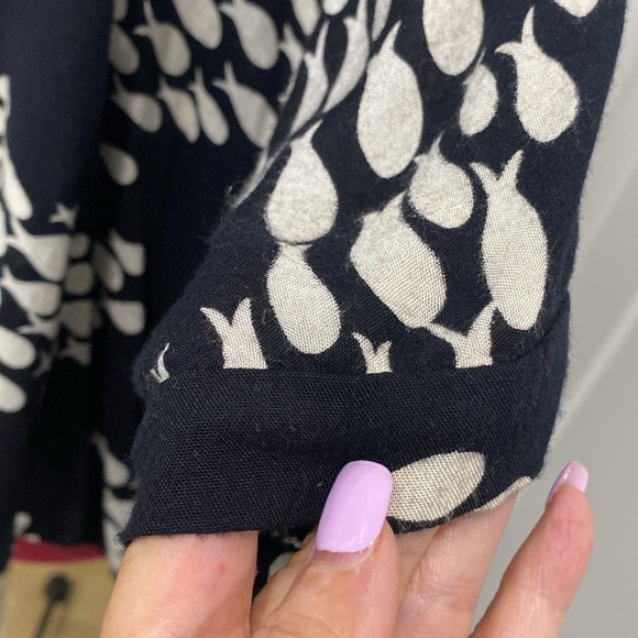 Indian Tropical Button front Blouse | Free Size - Picture 6 of 9